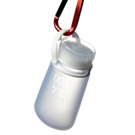 humangear GoToob+ Refillable Silicone Travel Size Bottles with Locking Cap, Pink, Medium (2.5oz)