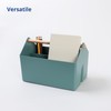 BLUE GINKGO Multipurpose Storage Baskets - Plastic Storage Bins with