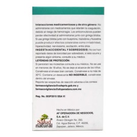 Ginkgo Biloba Lingnum 30 Cap-salud Natural                                                                                                            