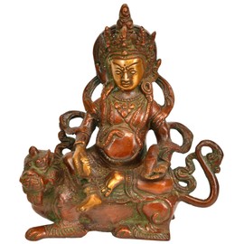 Exotic India Kubera on Lion