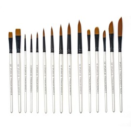 Studio 22 Titanium Series Watercolour Paint Brush Collection Set 15pc