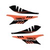 labelbike - 3D Hand Guard Protection Sticker for Motorcycles Compatible