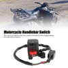 Motorcycle Handlebar Switch 46091‑1462 Headlight Shift Replacement for Bayou Lakota