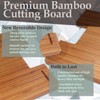 BambooMN Bamboo Griddle Cover/Cutting Board for Viking Cooktops, New Vertical