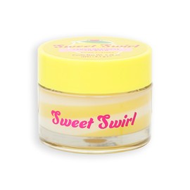 I Heart Revolution Sweet Swirl Lip Balm, Deeply Hydrated Lips Overnight With Sweet Scent, Vegan & Cruelty-Free, Lemon Meringue