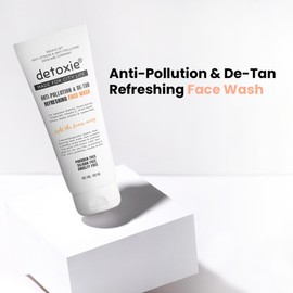 Detoxie Anti-Pollution & De-Tan Refreshing Face Wash