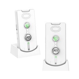 2 Way Intercom for Home,Wireless Intercom System Portable,Long Range,Push to Talk,3 Volume Control,Dual Channels,Intercoms for Home Office