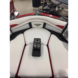 BUYCUPHOLDERS Portable Cup Holders (Greywood Black) Pontoon RV Boat BUYCUPHOLDERS