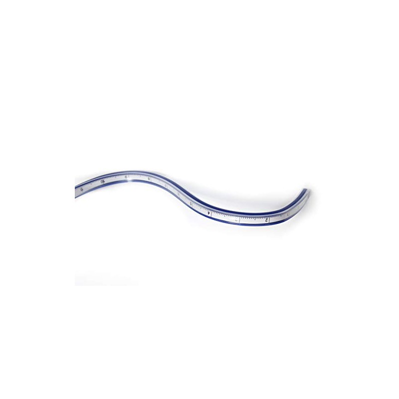 VVIViD 12 Inch Flexible Curve Fabric & Design Tape Measure