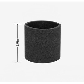 Hufopik Replacement 90585 Filter Foam, 3 Pack 90585 Foam Sleeve VF2001 Foam Replacements Filters for Wet Dry Vacuum Cleaner, Fit for Shop-Vac, Fit for Vacmaster & Genie Shop Vacuum Cleaner