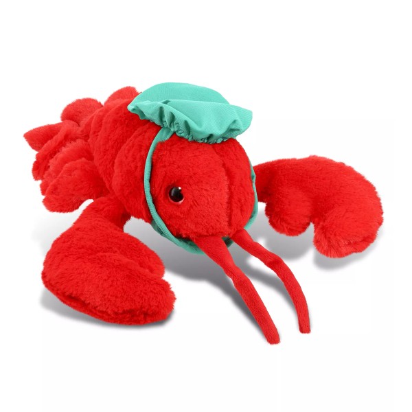 DolliBu Elegant Red Lobster Doctor Plush with Scrub Cap and