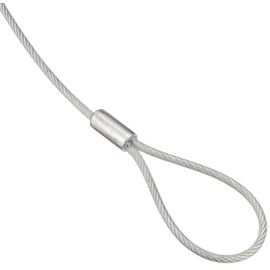 Sanwa Supply SLE-1W-1 Security Wire (Length 3.0 ft (1.0 m) / Thickness 0.1 inch (3.5 mm) e-Security Series