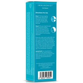 ImmuneMist™ Nasal and Oral Cleanse Bundle - Iodine Throat Spray and Nasal Iodine Spray - Up to 500 Doses - Made in The USA