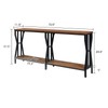 HOMISSUE Sofa Console Table, 70.9" Extra Long Sofa Table with