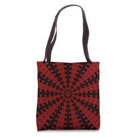 Starlight Beam With Dovetail Pattern Black Cut Out Tote Bag