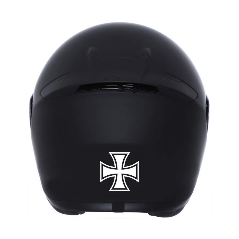 Autodomy Iron Cross Sticker Pack of 2 for Car or