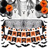 Halloween Party Decorations, 29Pcs Halloween Indoor Decorations Kit with Mantel