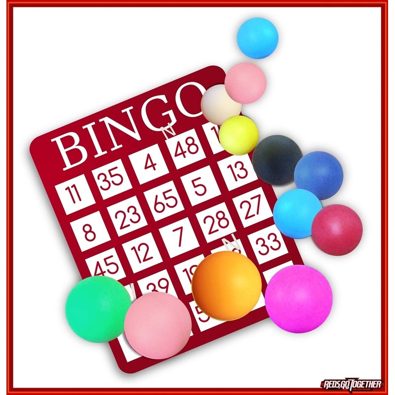 TAKASUE Ping Pong Balls, Recreational Table Tennis Balls with Storage