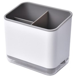 AllBright Kitchen Tool Stand, Cutlery Stand, Drainer Storage, Stand, Chopsticks Holder, Tableware, Cookware, Gray