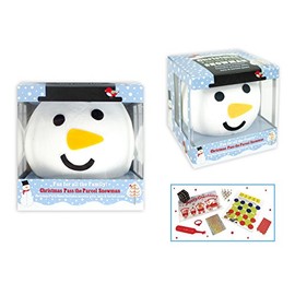 Novelty Family Game Pass The Parcel Snowman Party Game with 8 Gifts