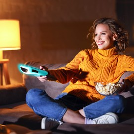 4 Pack Case Cover for Dish Network Remote Control 52.0/54.0, Silicone TV Controller Skin Sleeve Glow in The Dark