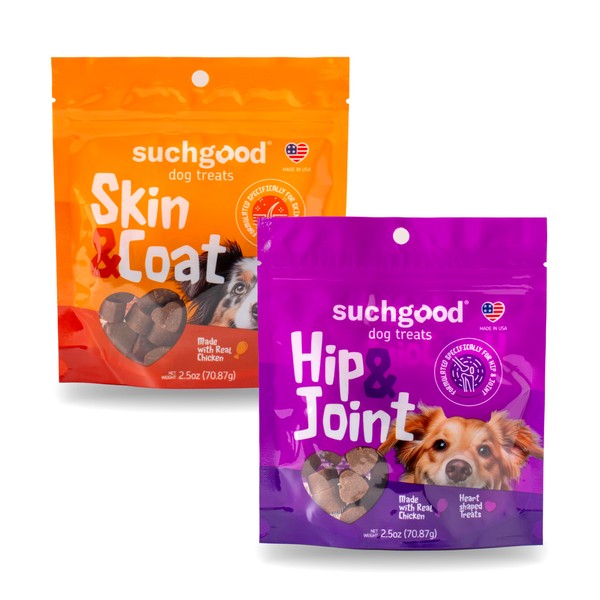 SuchGood Hip and Joint + Skin and Coat Dog Treats