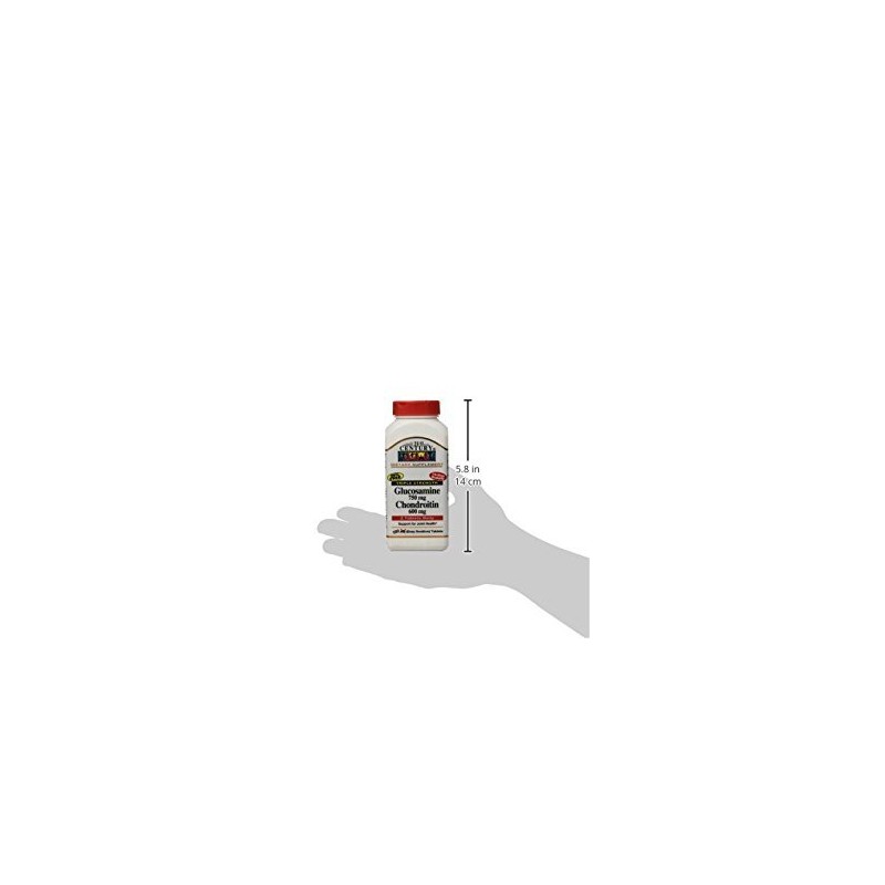 21st Century 21st Century Glucosamine Chondroitin 750/600mg - Triple Strength,