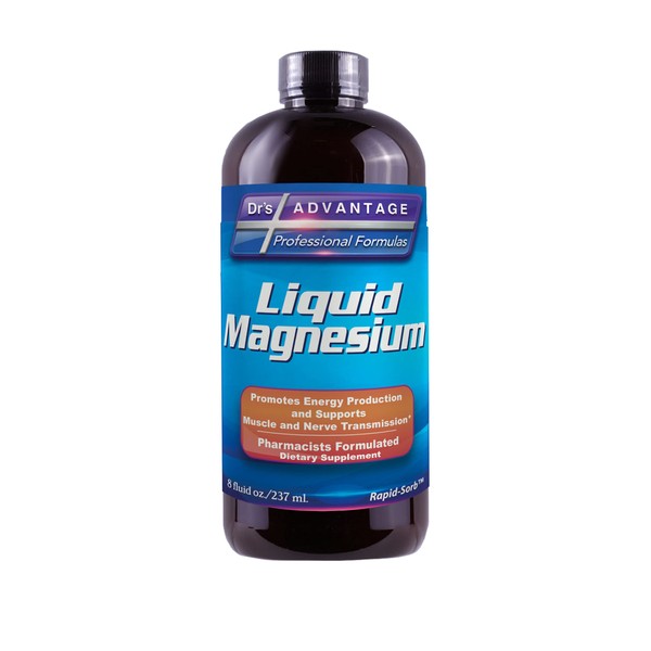 Dr’S Advantage Liquid Magnesium Supplement –for Women & Men, Non-GMO, 8 Oz [Health & Beauty]