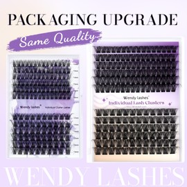 Natural Lash Clusters Volume Individual Lash Extensions Soft DIY D Curl Hybrid Cluster Lashes Nature Look Fake Lashes Suitable for All Occasions Reusable Eyelash Extension(C3+C9-0.07D-12-16mm Mixed)