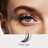 VEYESBEAUTY Eyelash Extensions Cluster Lash Extension Manga 8-18 mm