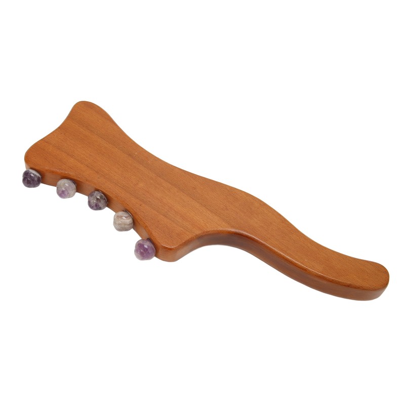 Scraping Massage Stick Wooden Household Relieve Fatigue Relaxation Massage Stick