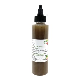 Naturel Essentials Hair Growth Oil with Croton Zambesicus & Tallow|Infused with Ayurvedic Herbs (4 oz)