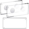 2 Pack 3.5 x 7.4'' Dollar Bill Holders Display Dollar