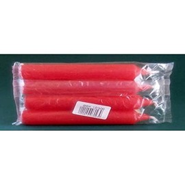 Pinnacle Peak Trading Company 4 Red 22.5mm Diameter German Christmas Pyramid Candles