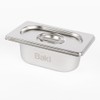 Baki Stainless Steel Gastronorm Container 1/9 Food Pan 65, 100,