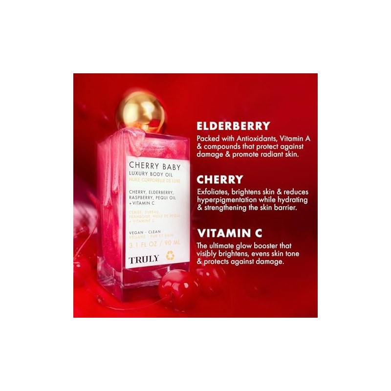 Truly Aceite Corporal de Lujo Cherry Baby