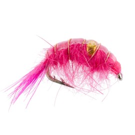 The Fly Fishing Place Beaded Shrimp Scud Assortment - 9 Flies - 3 Each of 3 Patterns Size 12 - Tailwater Lake Fly Fishing Flies Collection