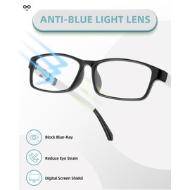 JOLISU Reading Glasses for Women, 5 Pack Blue Light Blocking Readers, Lightweight Cheaters Classic Eyeglasses with Spring Hinge-250