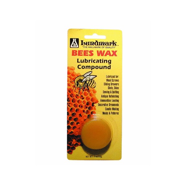 Lundmark Bees Wax General Purpose Bees Wax Lubricating Compound 0.7 oz.