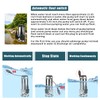 TOPWAY 1.5HP 4250GPH Stainless Steel Water Sump Pump, Clean/Dirty Submersible