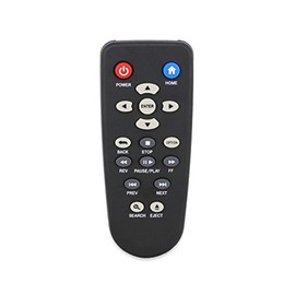 Remote Control Replacement for Western Digital WD TV HD Media Player Live Plus Hub