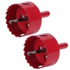 2PCS 53mm Hole Saw Round Beehive Vent Hole Opener Drilling