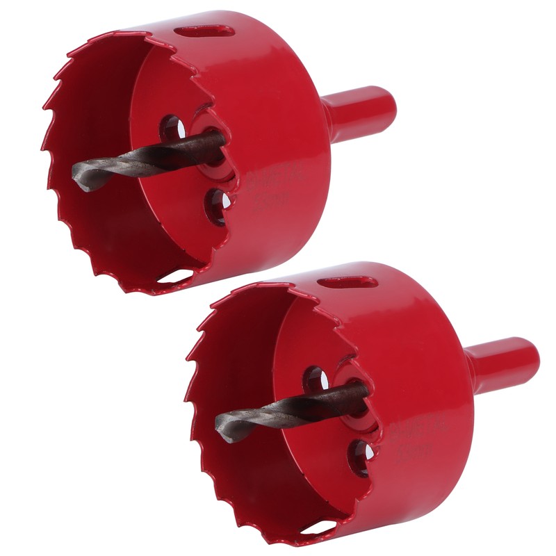 2PCS 53mm Hole Saw Round Beehive Vent Hole Opener Drilling