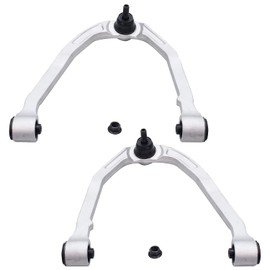 Detroit Axle - Front Upper Control Arms for 03-07 Infiniti G35, 03-09 Nissan 350Z, 2003 2004 2005 2006 2007 2pc Set Upper Control Arms and Ball Joints Pair Assembly Replacement