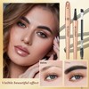 Ledeak Microblading Eyebrow Pen, 3D Magic Eyebrow Pencil with 4