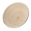 Round Bread Proofing Basket with Liner Cloth Dough Rising Rattan