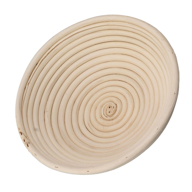 Round Bread Proofing Basket with Liner Cloth Dough Rising Rattan