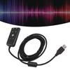 USB to 3.5mm Jack Audio Sound Card Adapter with Headphone
