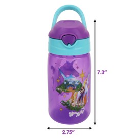 Unicorn Academy Water Bottle with Soft Handle 430ML