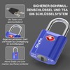 Diyife TSA Luggage Locks, [2 Pieces 4 Keys] Key Lock